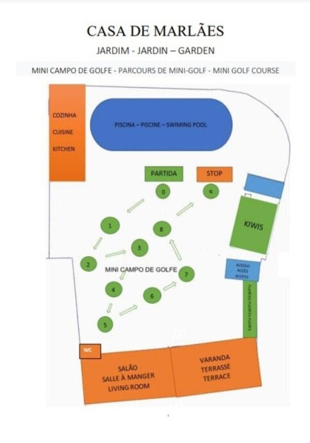 הוילה לוסאדה Casa De Marlaes מראה חיצוני תמונה